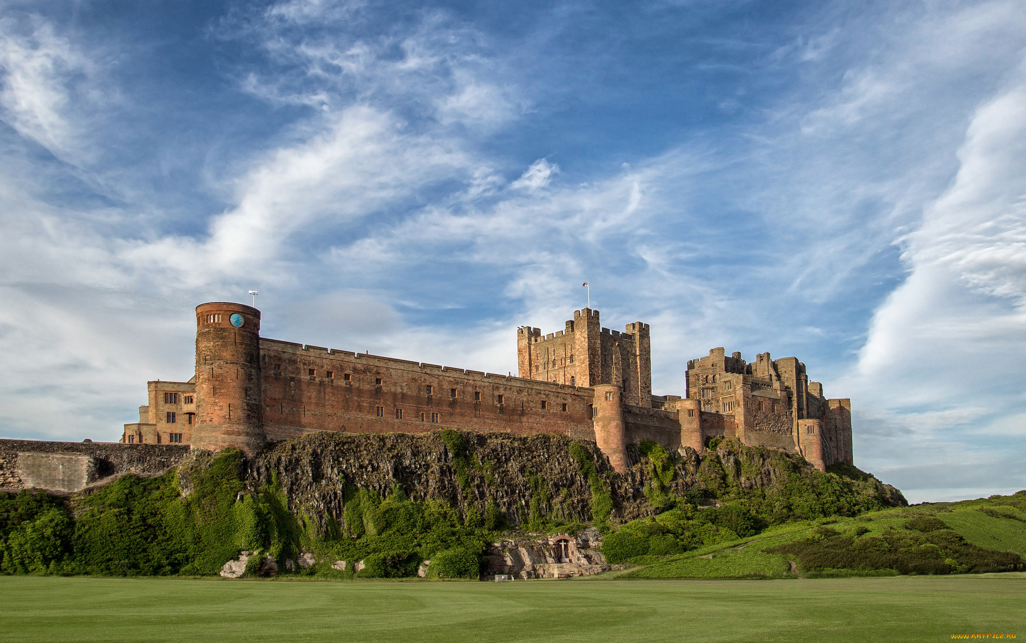 bamburgh castle, ,  , , 